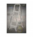 ESCALERA METAL PLEG.T/BRASILERA 0.91m S.FIN